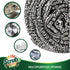 12 Pack Stainless Steel Scourers by Scrub It – Steel Wool Scrubber Pad for Dishes, Pots, Pans, and Ovens