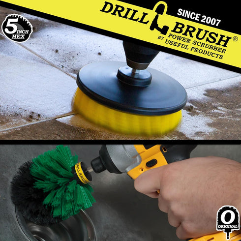 Set Set Set Shower Cleaner Drill Brush - Drill Cleaning Brush Attachment - Grout Brush Drill Attachment Scrub Brush
