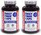 Yerba Prima Daily Fiber Formula - 180 Caps (Pack of 2), Soluble & Insoluble Dietary Fiber Supplement