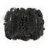 SWACC Short Messy Curly Dish Hair Bun Extension, Easy Stretch Hair Combs Clip in Ponytail Extension (Natural Color