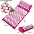 ProsourceFit Acupressure Mat and Pillow Set for Muscle Relaxation and Back/Neck Pain Relief