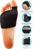 Brison Metatarsal Pads for Women and Men, Gel Sleeves Cushion Pads for Foot Pain Relief, 2 Pairs L