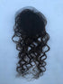 Peruvian Virgin Hair Short Kinky Curly Human Hair Weave Bundles - 3 Bundles 6 inches with 1 Small Closure