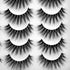 Lanflower Fake Eyelashes, Natural Look Dramatic 3D Lashes Pack with 20 Pairs in 4 Styles