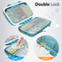 Travel Pill Organizer Box - Moisture Proof Daily Medicine Holder, Small Pill Case for Vitamins, 7 Compartments