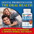 Therefore B. Fresh Oral Health Probiotics Fresh Breath Support, Bad Breath Supplement for Adults Dental Probiotic Mouth Probiotics-120 Capsules