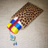 CuteBox Leopard/Cheetah Flat Paper Gift Bags, 100 pcs (5" x 7") for Merchandise, Crafts, and Party Favors