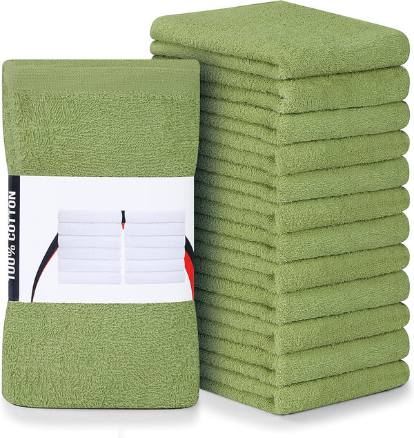 Utopia Towels Kitchen Bar Mops, Pack of 12, 16 by 19 Inches,