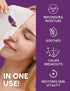 Milk Thistle Repair Mask, Korean Face Moisturizer Sheet Mask with Copper Tripeptide & Burdock Root Extract (Pack of 10