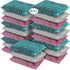 Kitchen Sponges (30 Pcs Pack) - Non Scratch Scrubbers for Cleaning Dishes - Best Dish Sponge Pads for Washing &