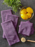 Set, 16x24, 6 DII Cleaning Collection Microfiber Dishtowel, Eggplant, Piece