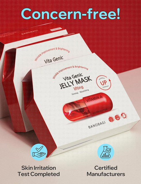 Vita Genic Jelly Pore Tightening Face Masks, 1.8 fl oz, 10 Sheets, Korean Skincare