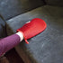 Hair Magnet Pet Fur Removal Mitt, 2-Pack, Red - Quick & Easy Cleanup for Clothing and Upholstery