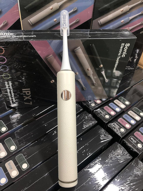 OUGEER Toothbrush,4 4 Heads,IPX7,Smart Sonic Electric Toothbrush for Adults,Rechargeable Electric Power Working