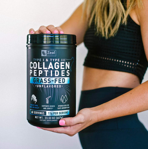 Pure Collagen Peptides Powder, 60 Servings
