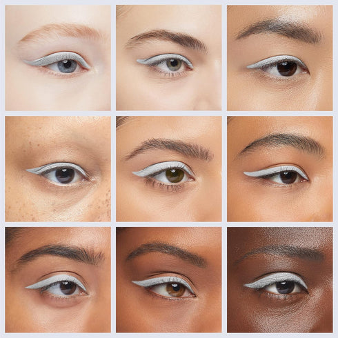 White Eyeliner Pencils for Professional Use, Soft, Waterproof, Long-Lasting Eyeshadow, Eye Brightener, Beauty Makeup
