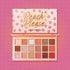 Peach Please 18 Colour Eyeshadow Palette for Beauty, Matte Metallic Sparkle Shimmer Eye Makeup for Girls & Highlighter