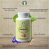AYUREVDASHREE Medho Vatika 60 Caplets | Each 1000 MG Caplet Contains Extract of 8 Natural Herbs Such as Gingko, Brahmi, Neera Brahmi, Ashwagandha, Shankhpushpi