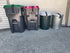 Adjustable Garbage Can Security Strap, Heavy Duty Material, Black Garbage Strap