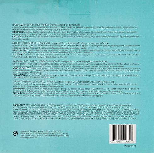 IMAGE Skincare I MASK Hydrating Hydrogel Sheet Mask