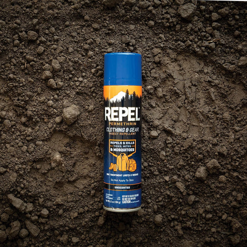 Repel Permethrin Clothing & Gear Insect Repellent, 6.5 Fl Oz (Pack of 6), Use on Outdoor Gear, Tents, and Sleeping