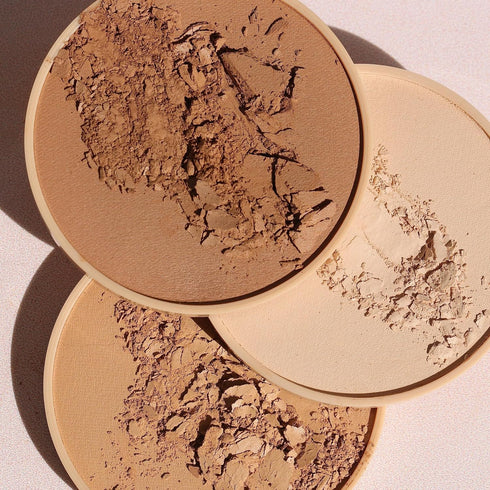 Wander Beauty Wanderlust Powder Foundation - Golden Medium, Blur & Even Skin Tone, Lightweight Buildable Coverage
