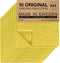 SUPERSCANDI Swedish Dishcloths, Reusable Biodegradable Cellulose Sponge Cleaning Cloths for Kitchen (10 Pack, Yellow)