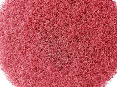 20 Pieces Scrub Pads Drill Power Brush Cleaning Kit, 5 Inch, Includes 2 Kinds of Abrasive Buffing Pads