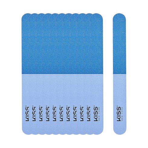 KISS 4-Way Nail Shaper - 180 Medium, 240 Medium, 400, 600 Extra Fine