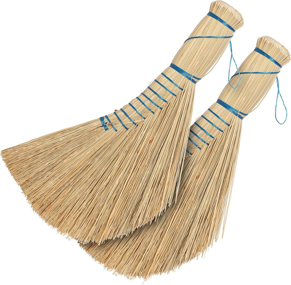 REDECKER Dutch-Style Whisk Brush Set of 2, 12-1/2 inches for Indoor and Outdoor Use