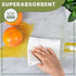 Reusable Towels, 2 Rolls, Plastic Free Paper Towels for Home & Kitchen Cleaning