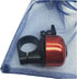 100PCS 3x4 Inches Organza Drawstring Pouches Jewelry Party Wedding Favor Gift Bags, Navy Blue