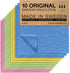 SUPERSCANDI 10 Pack Reusable Cleaning Cloths, 100% Biodegradable & Compostable Swedish Dishcloth, Food-Safe &