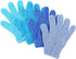 Slick Exfoliating Gloves, 4 Pcs Skin Exfoliator for Body, Bath Scrub Gloves, Shower Accessories for Women