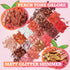 Peach Please 18 Colour Eyeshadow Palette for Beauty, Matte Metallic Sparkle Shimmer Eye Makeup for Girls & Highlighter
