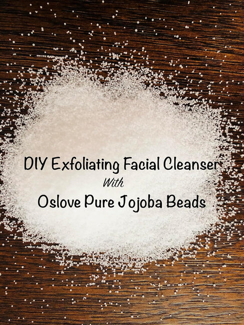 Pure Jojoba Beads- 20/40 Mesh Size | Cleanses and Exfoliates Skin | Use in Soaps, Cleansers & Scrubs- 4oz