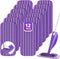 Reusable Mop Pads Compatible with Swiffer Wet Jet, Microfiber Replacement Pads for Hardwood Floor Cleaning