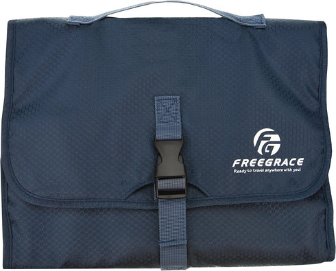 Premium Hanging Toiletry Travel Bag - Large Cosmetic, Jewelry, Toiletry & Accessory Storage Organizer