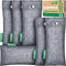 Activated Charcoal Odor Absorber, 6 x 50g Bamboo Charcoal Air Purifying Bags for Strong Odor Deodorization