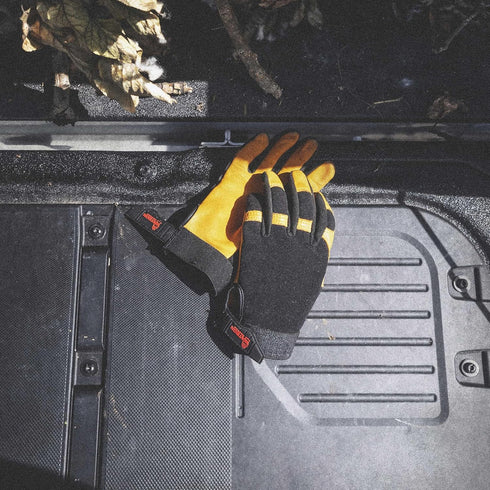 Watson Gloves ' Flextime Water Resistant High-Performance Sustainable Work Glove - Dryhide Goatskin Palm, Spandex