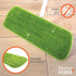 Kitchen + Home Microfiber Mop Pads, 16" Wet and Dry Mop Head Refill, 3 Pack, Washable Reusable