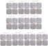 BodyMed TENS/EMS Unit, 4 Electrode Pads – Reusable Self-Adhesive 2 x 2 Inch Square Electrodes in Ten Packs