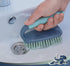 Scrub Brush - Shower Cleaning Brush with Comfort Grip & Stiff Bristles for Bathroom, Kitchen, and Household Use