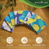 Eco-Friendly Reusable Dish Cloth Set, 10-Pk Multipurpose Kitchen Cleaning Cloth Made from Recycled Materials, 12x12 in.