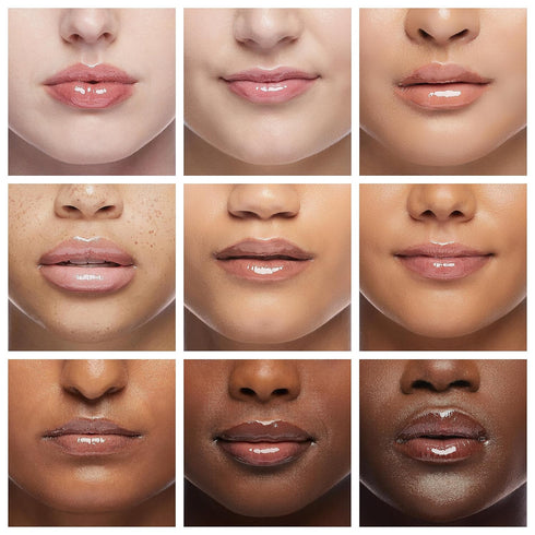 Beauty Glazed Big Brush Head Lip Oil, Ultra-Hydrating Glossy Finish Lip Glow Oil, 1, 101# MEET