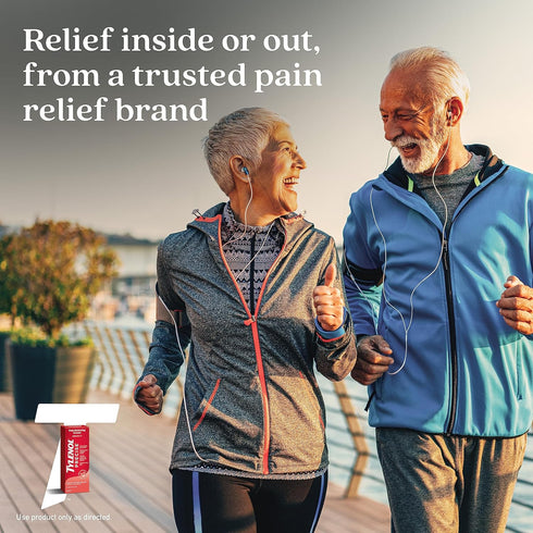 Tylenol Maximum Strength 4% Lidocaine Pain Relieving Cream for Back, Knee & Joints, Fragrance Free, 4oz