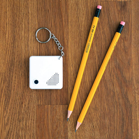 Talking Clock Keychain for Blind, Clear Voice, Time and Day of The Week, Alarm for Visually Impaired