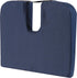 DMI Sloping Back Foam Seat Cushion - Coccyx Pain Relief, Navy, 16 x 18 x 2 – 4 Inches, With Cover