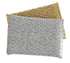 Gold and Silver Kitchen Sponge Scrubber, Heavy Duty Metallic Sink, Pot, Dish Washing Scrubber Non-Scratch, Non-Metal, Kosher Sponge, Pack of 12 (Superio)