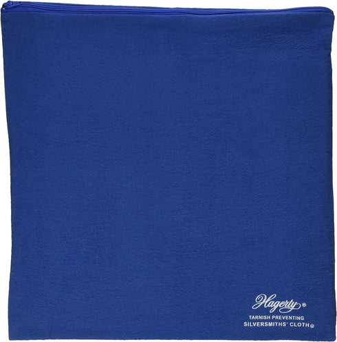 Hagerty Keeper Holloware Silver Storage Bag, 18x18 Inch, 9 x 12-Inch, Blue